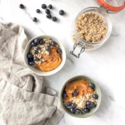 easy sweet potato breakfast bowls