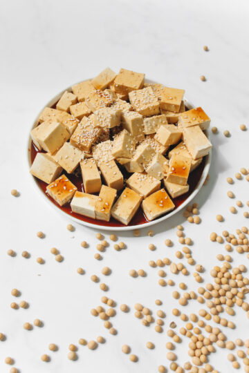 Tofu for golden turmeric curry recipe
