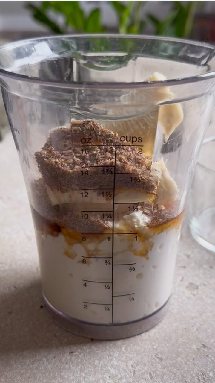 Flaxseed added to recipe